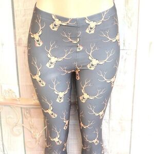Grey Deer Hunting Leggings New
